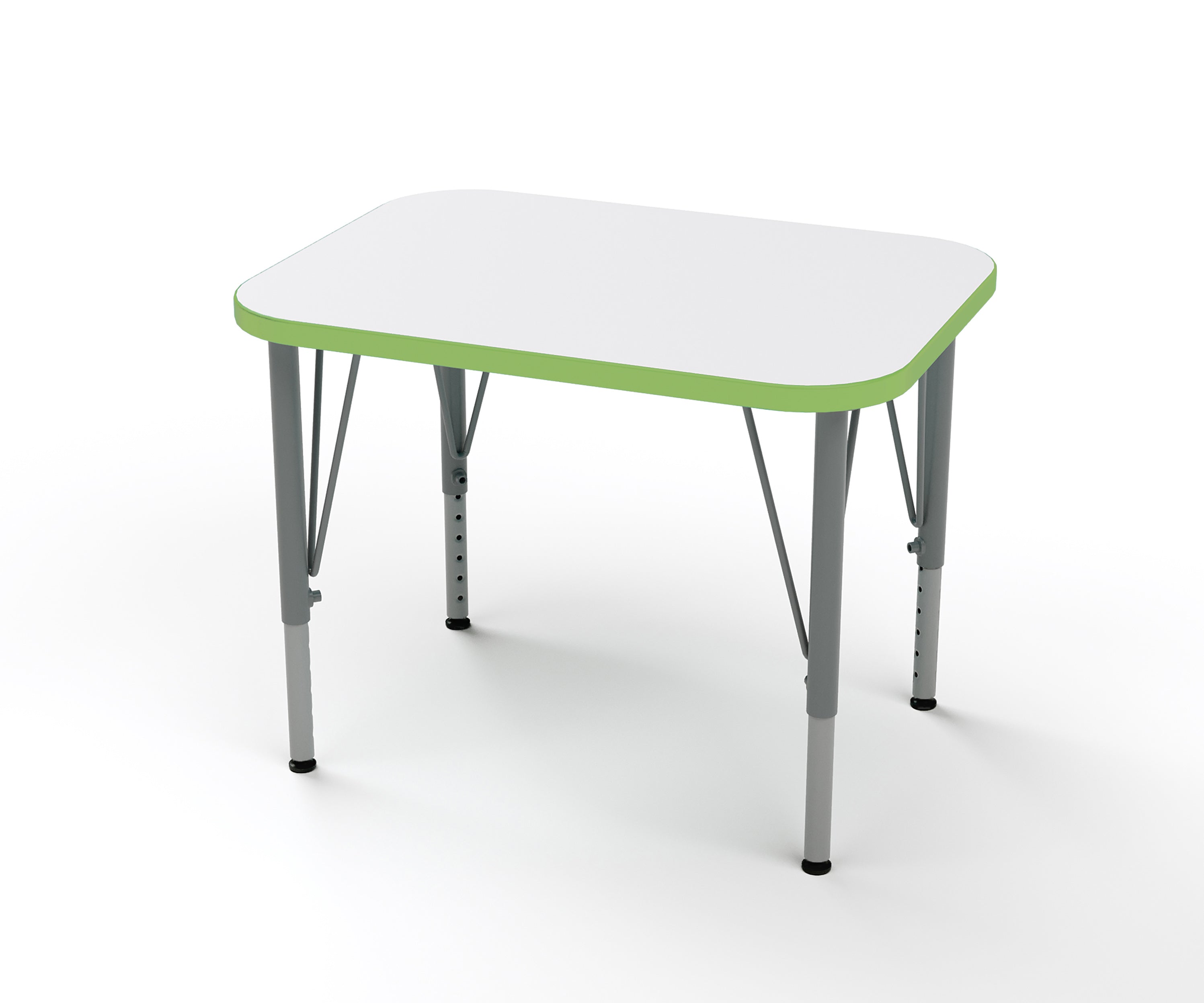 Versa Rectangle Desk - Small Worksurface- 27"W x 20"D - Tot Mate Versa Rectangle Desk - Small Worksurface- 27"W x 20"D - Tot Mate