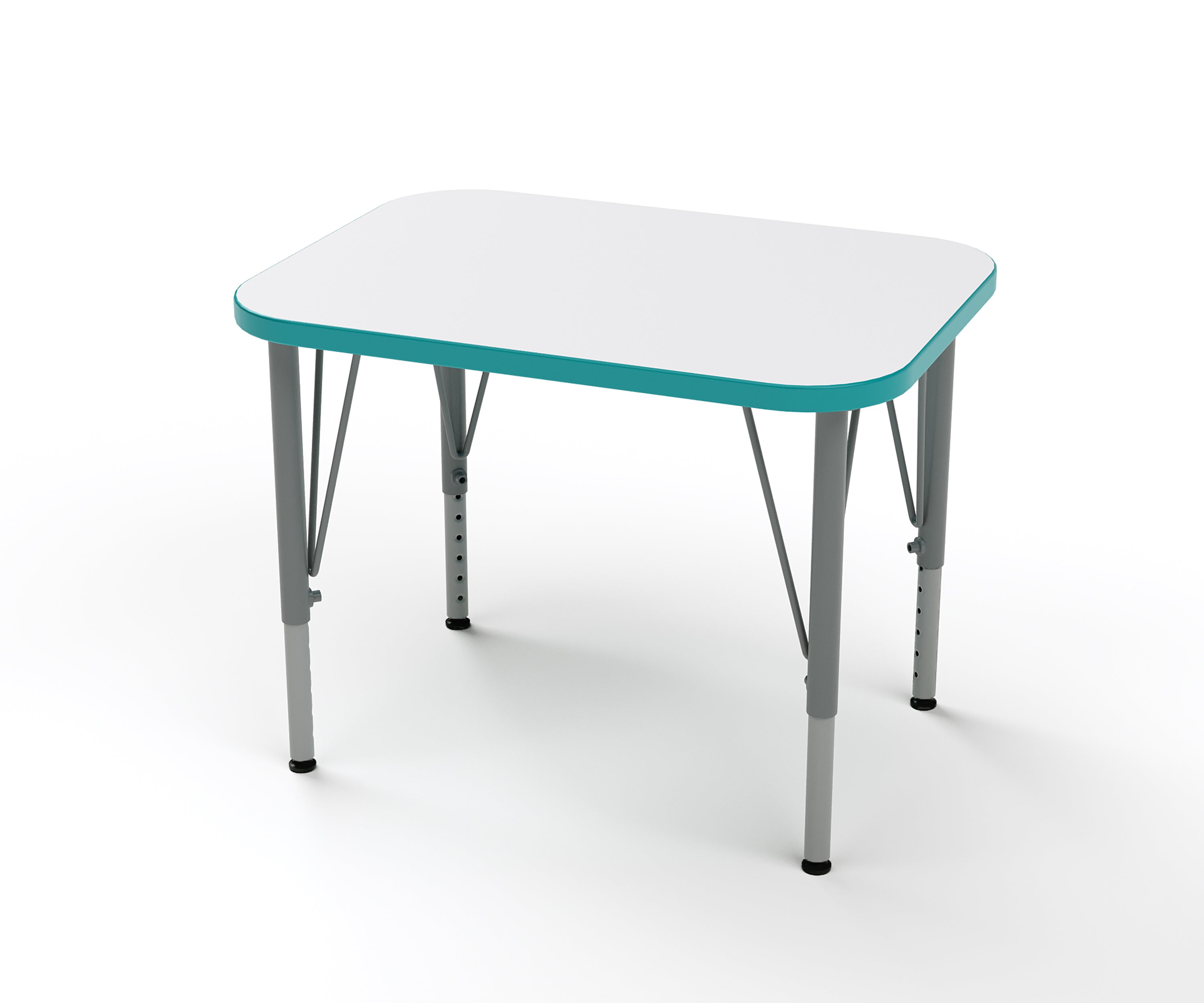 Versa Rectangle Desk - Small Worksurface- 27"W x 20"D - Tot Mate Versa Rectangle Desk - Small Worksurface- 27"W x 20"D - Tot Mate