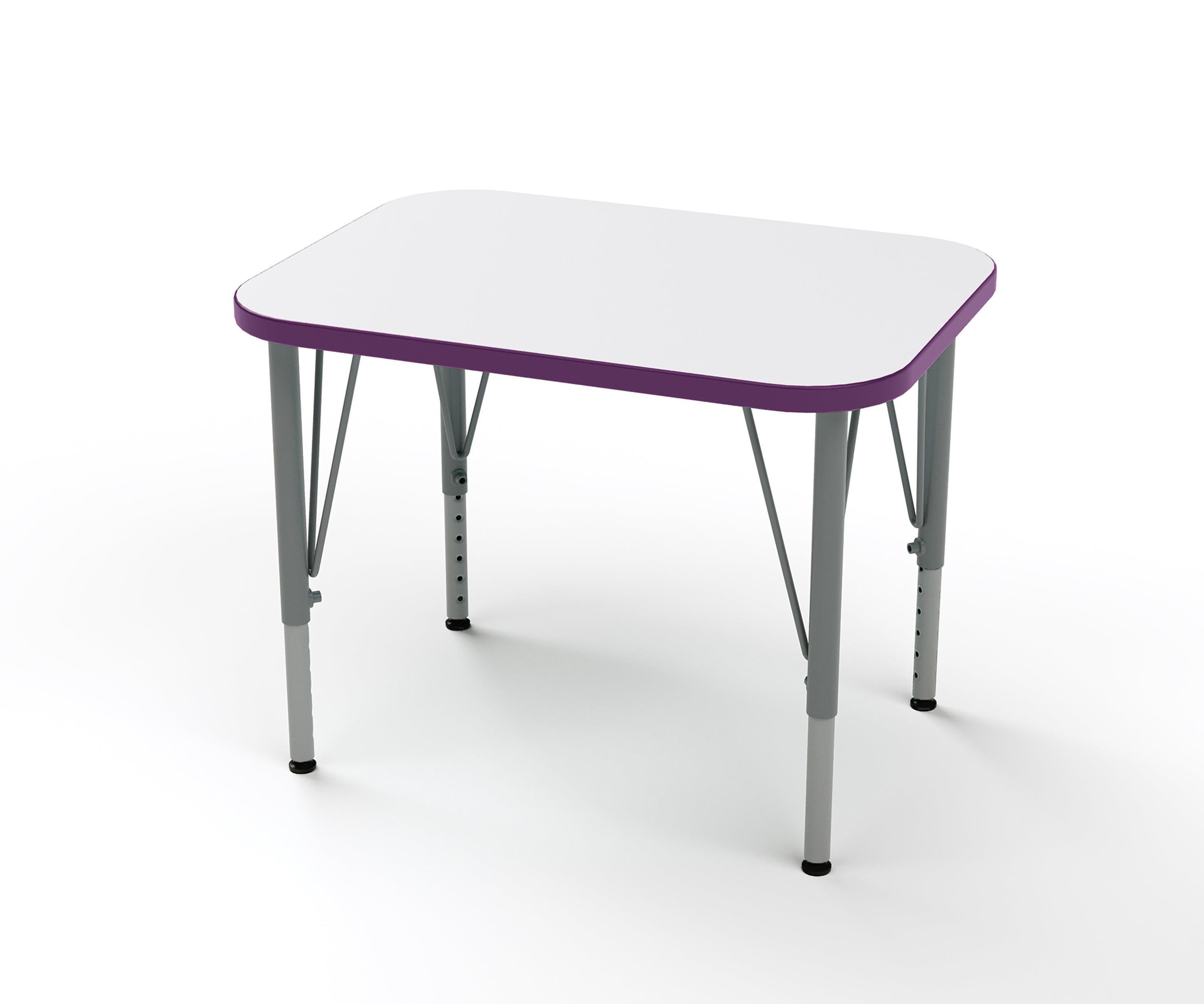 Versa Rectangle Desk - Small Worksurface- 27"W x 20"D - Tot Mate Versa Rectangle Desk - Small Worksurface- 27"W x 20"D - Tot Mate