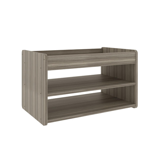 Tray Top Activity Center - Elm Activity Table - Angled View - Tot Mate