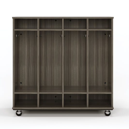 Open Mobile Locker with Shelf 48H - Tot Mate