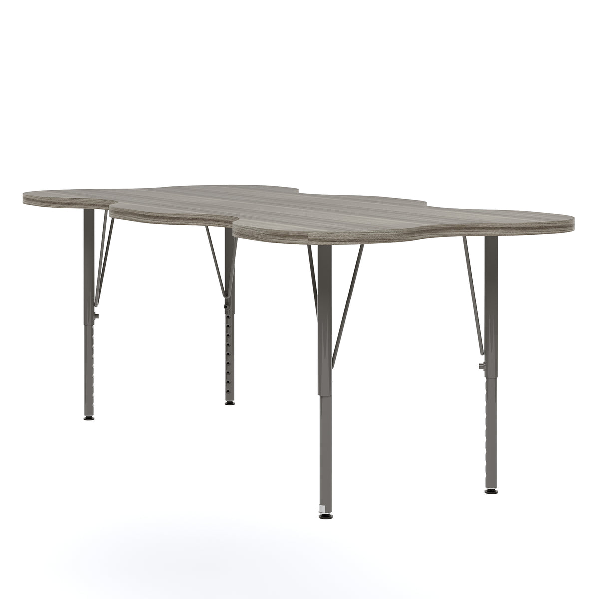 My Place Rectangular Table, 6 Seat, 60" Wide - Tot Mate