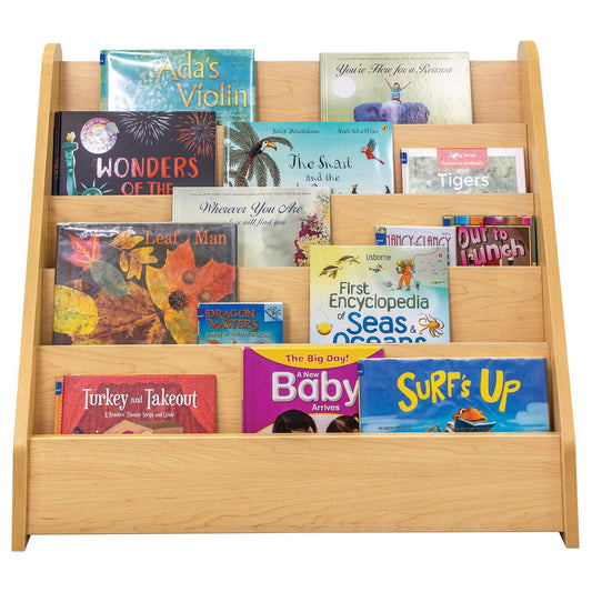 Book display with 5 shelves to hold books