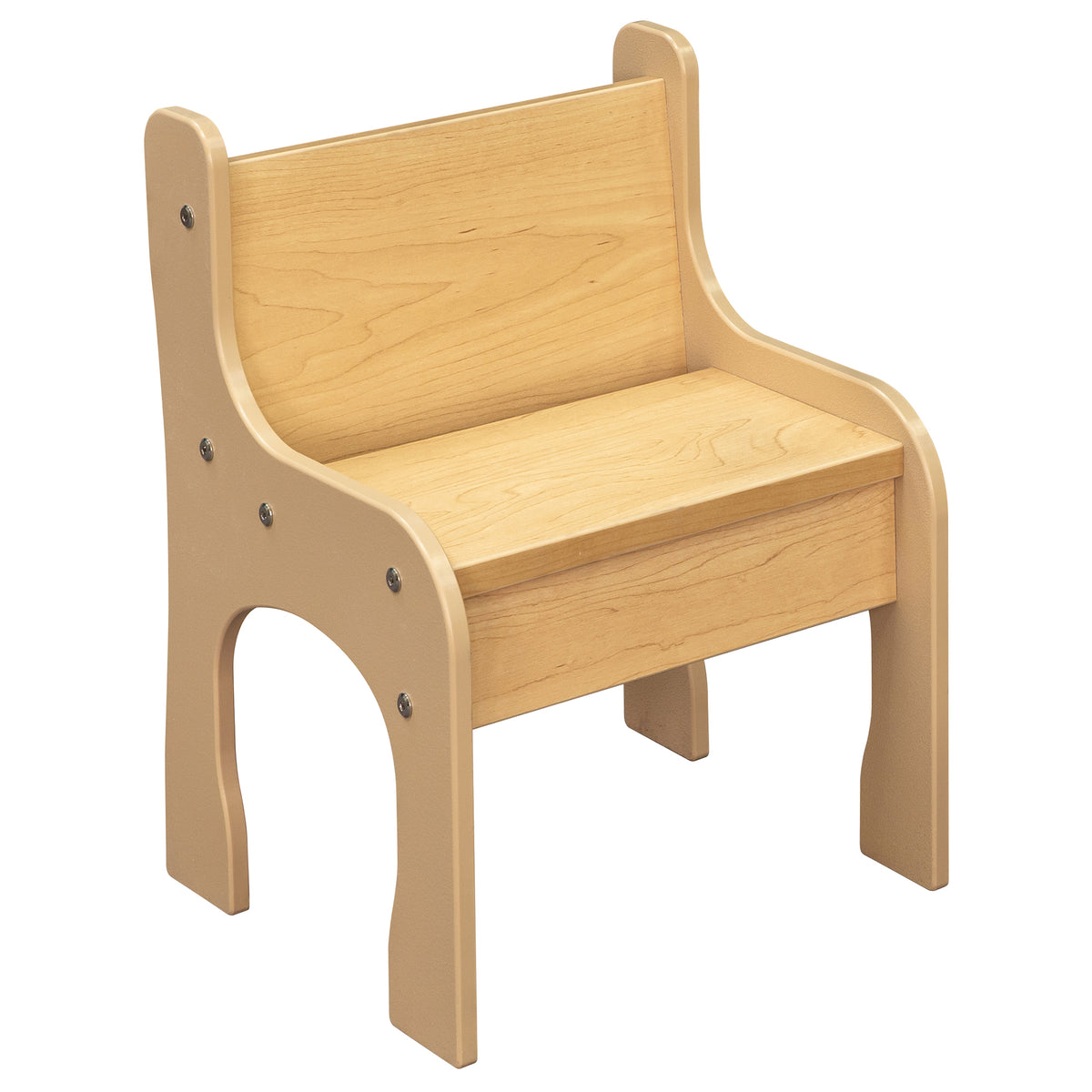 Ten Inch Maple Wood Chair.