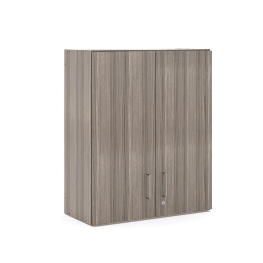 3-Level Classroom Storage Cabinet - Wall Mounted Cabinet in Elm - Tot Mate Teacher Storage