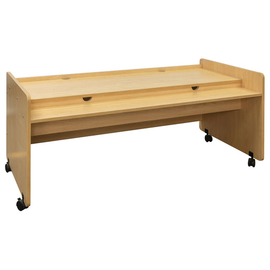 Double Mobile Desk 60" Wide - Tot Mate