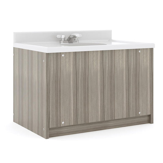 Single Floor Mount Kids Vanity with Sink 31" Wide - Tot Mate