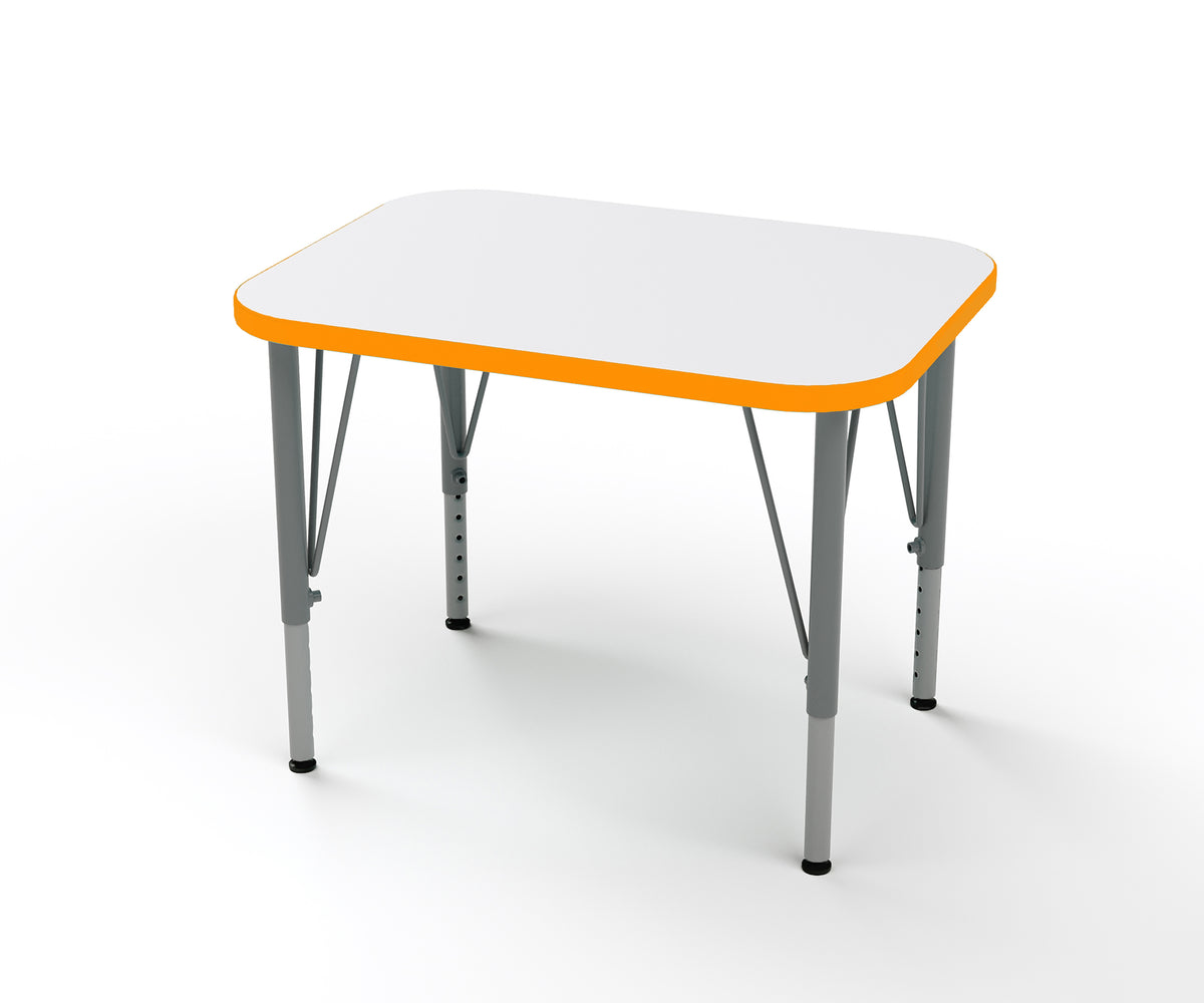 Versa Rectangle Desk - Large Worksurface- 32" W x 24" D - Tot Mate